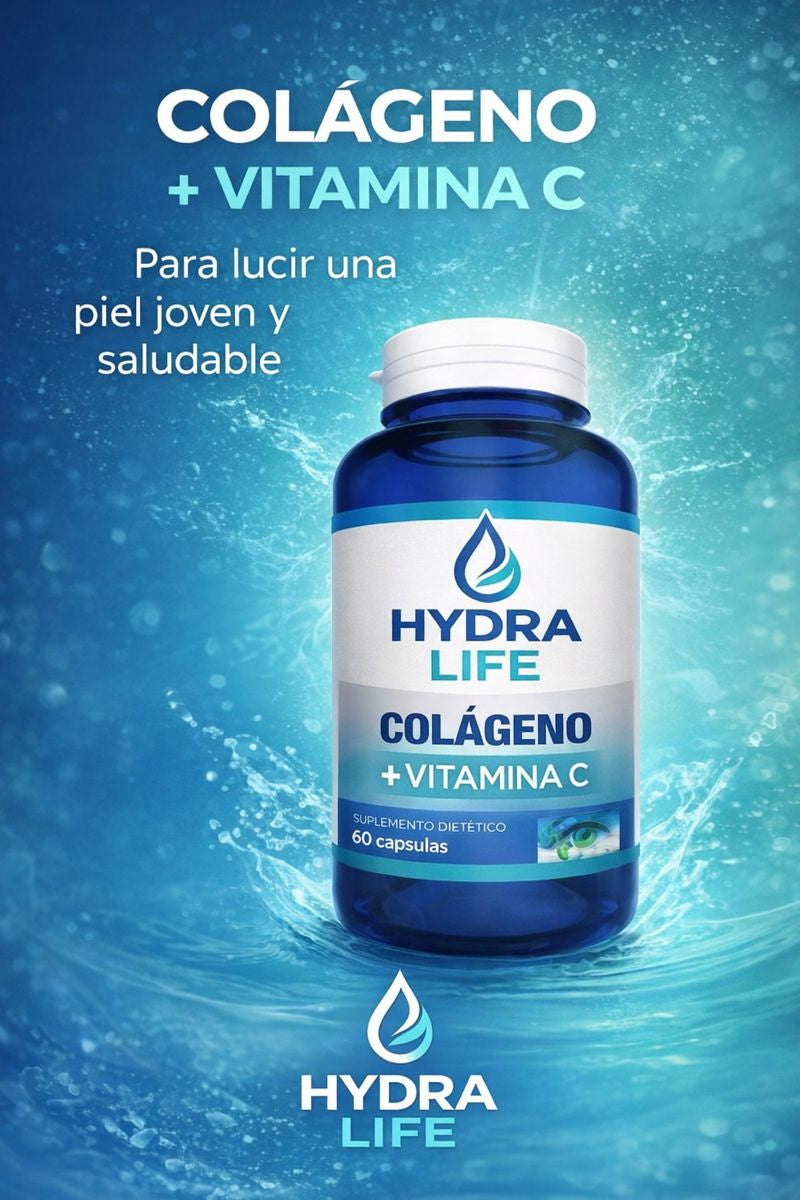 Colágeno Premium con Vitamina C (60 Capsulas) : Articulaciones y Piel Firme