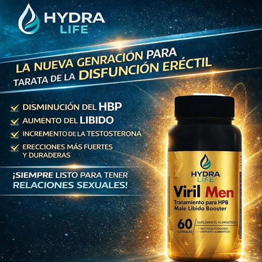 Viril Men 60 Cápsul: +Erección, +Libido, y +Confianza en un Solo Tratamiento