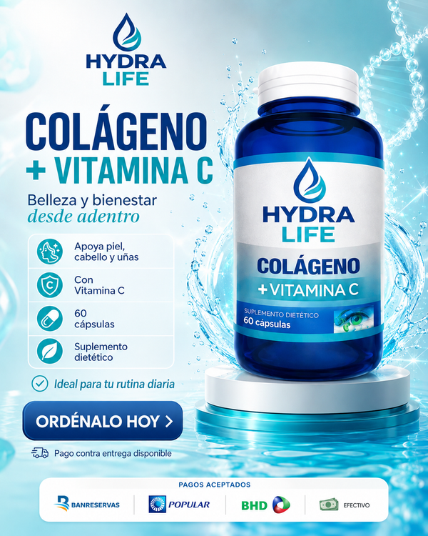 Colágeno Premium con Vitamina C (60 Capsulas) : Articulaciones y Piel Firme