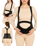 Faja de Maternidad con Tirantes Ajustables | Ajuste Perfecto con Tirantes Regulables y Máximo Confort