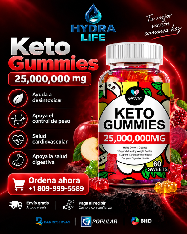 Keto Gummies™ | 60 Gomitas Naturales para Apoyar tu Control de Peso y Rutina Saludable