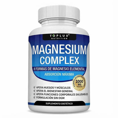 Magnesium Complex: 8 Formas de Magnesio para Absorción Máxima